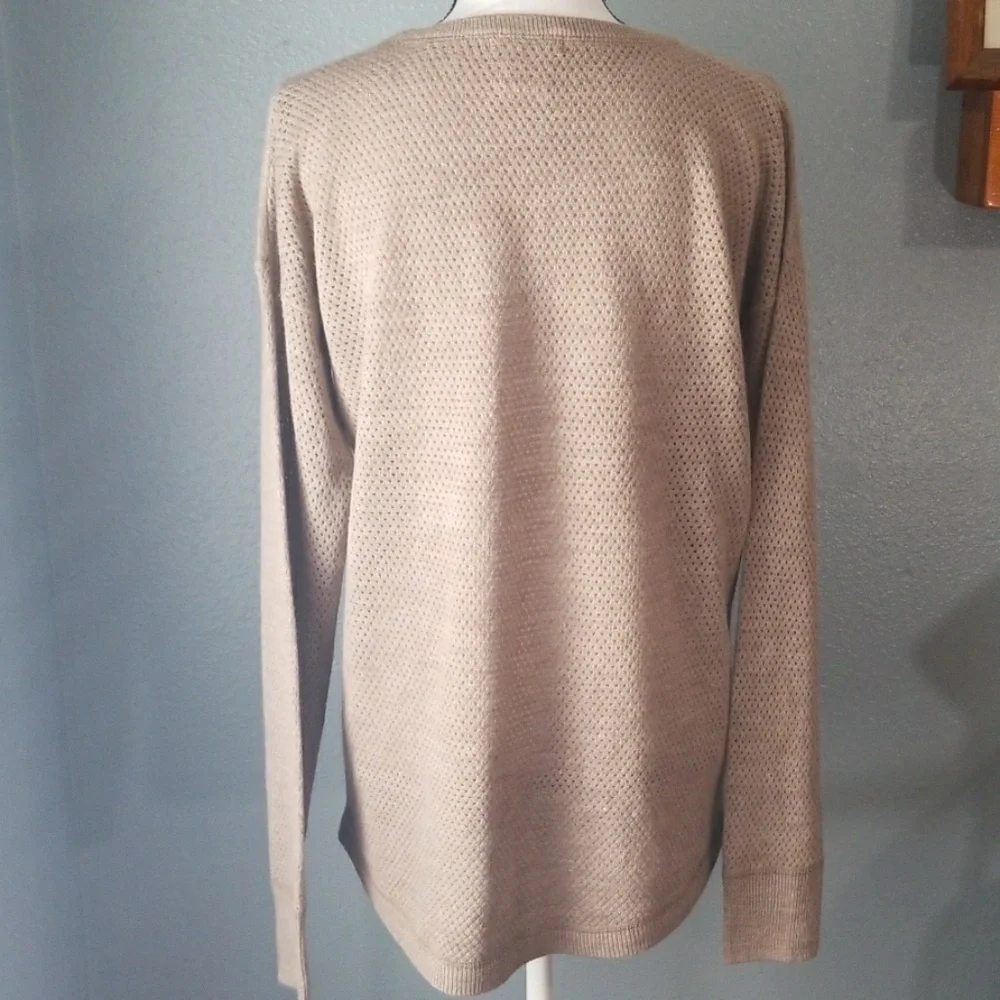 Sweet Romance Taupe Sweater